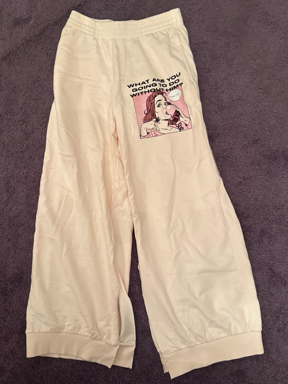 Boys Lie light pink sweatpants